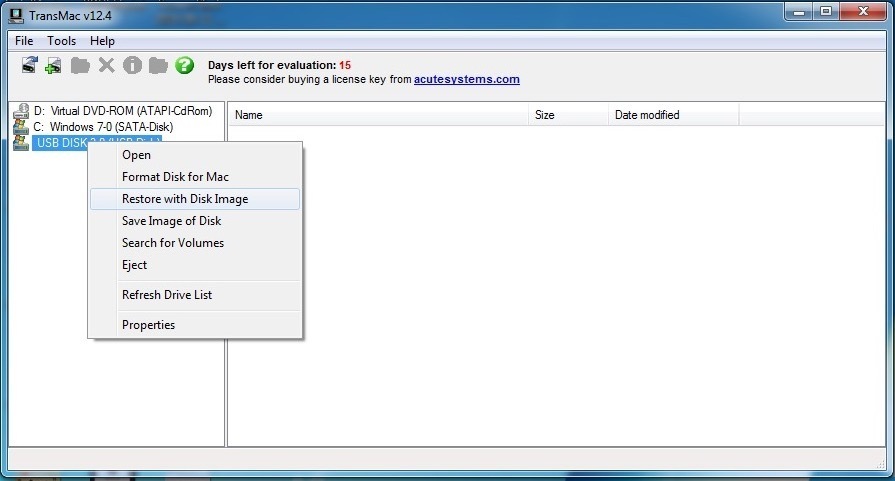 create a instraller for os x on windows